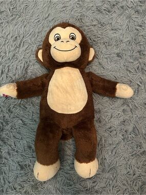 Build-A-Bear Brown and Cream Monkey Plush